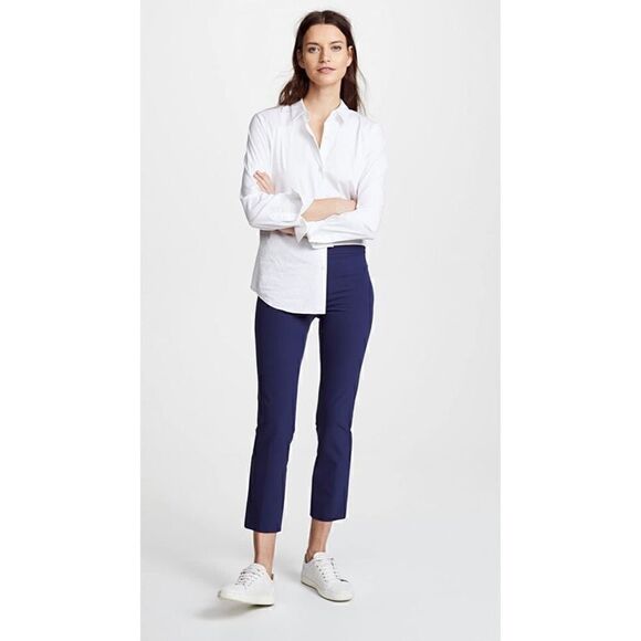 Theory Perform Classic Skinny Ankle Pant Navy Size 4 - Picture 1 of 8